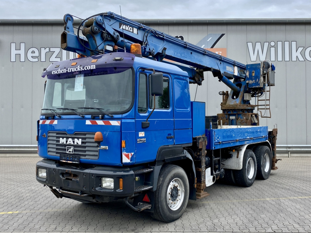 MAN 27.464 6x4 / MKG HMK 350a2L Kran - Camion cu macara: Foto 1 MAN 27.464 6x4 / MKG HMK 350a2L Kran - Camion cu macara: Foto 1