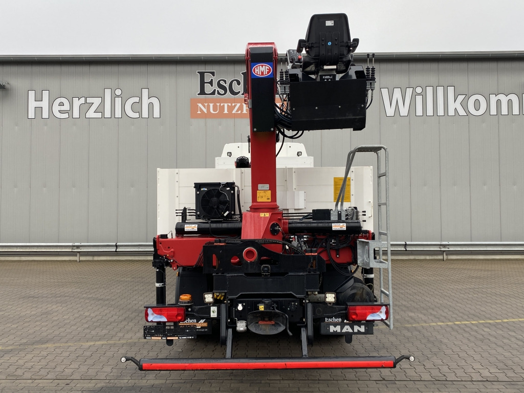 MAN TGX 26.500 6x2-4 LL / HMF 2110 L-MC Kran - Camion platformă, Camion cu macara: Foto 4 MAN TGX 26.500 6x2-4 LL / HMF 2110 L-MC Kran - Camion platformă, Camion cu macara: Foto 4