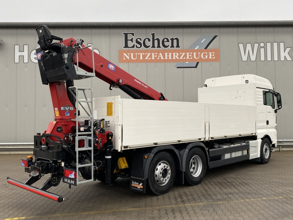 MAN TGX 26.500 6x2-4 LL / HMF 2110 L-MC Kran - Camion platformă, Camion cu macara: Foto 5 MAN TGX 26.500 6x2-4 LL / HMF 2110 L-MC Kran - Camion platformă, Camion cu macara: Foto 5