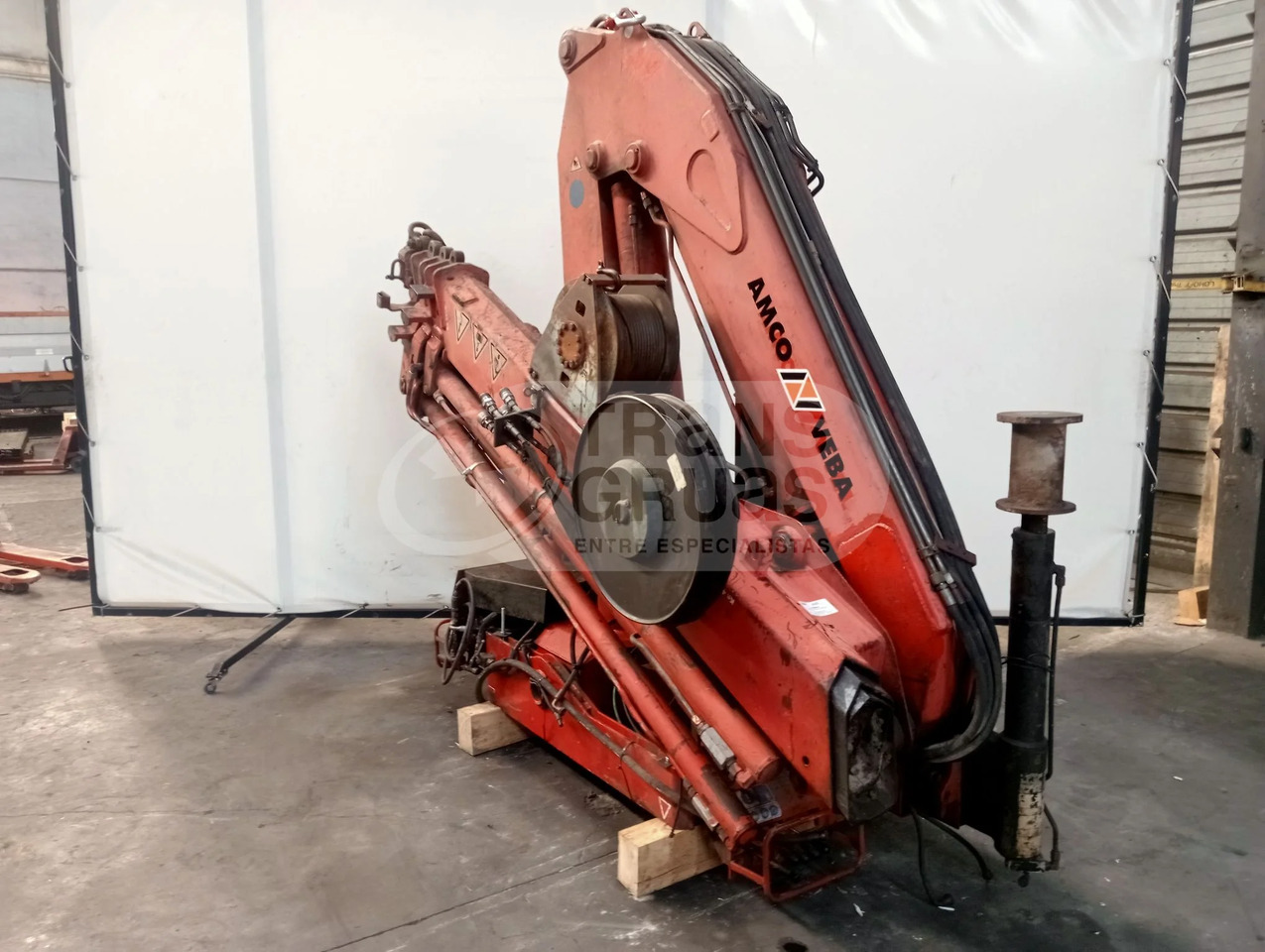 Grúa hidráulica Amco Veba 814 4S - Macara montată: Foto 2 Grúa hidráulica Amco Veba 814 4S - Macara montată: Foto 2