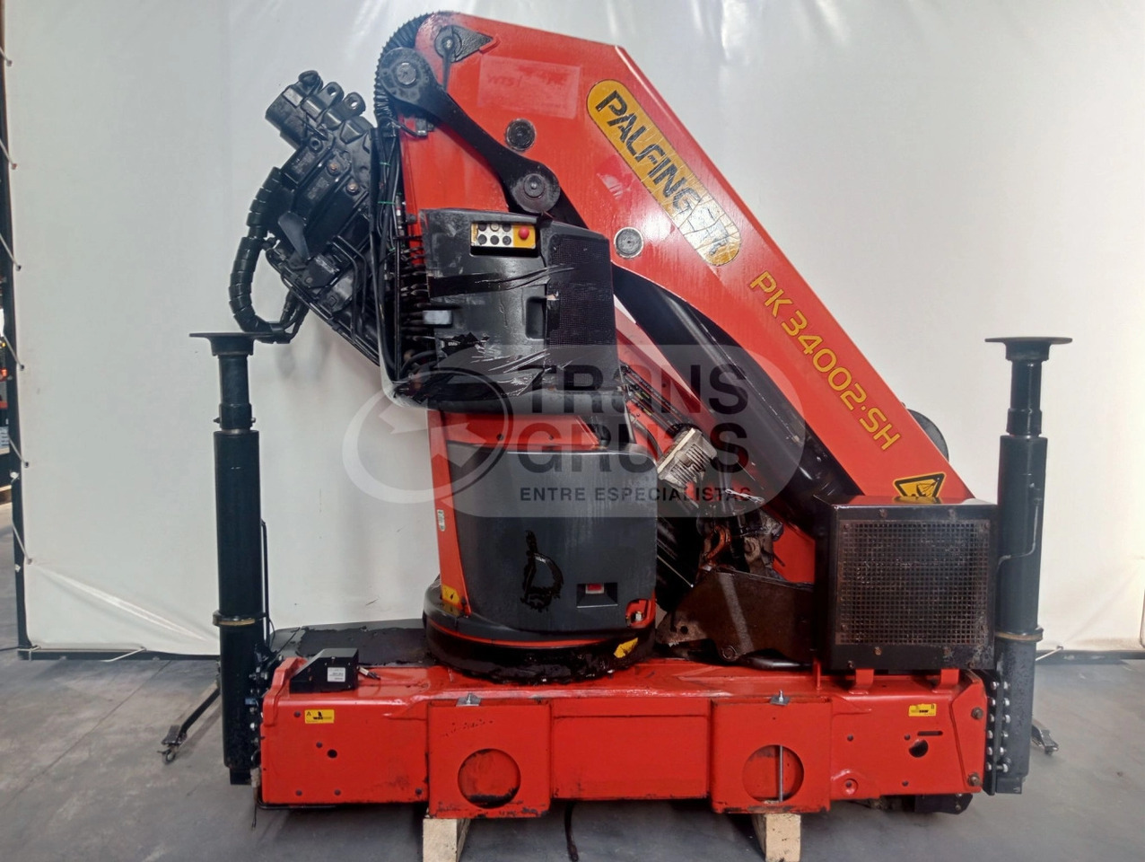 Grúa hidráulica Palfinger PK 34002 SH - Macara montată: Foto 1 Grúa hidráulica Palfinger PK 34002 SH - Macara montată: Foto 1
