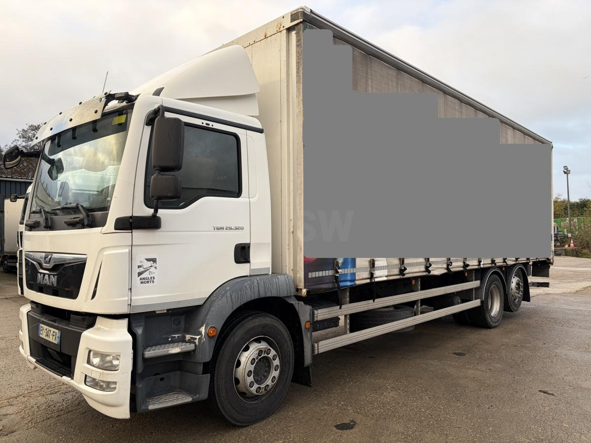 MAN TGM 26.320 - Camion cu prelată: Foto 1 MAN TGM 26.320 - Camion cu prelată: Foto 1