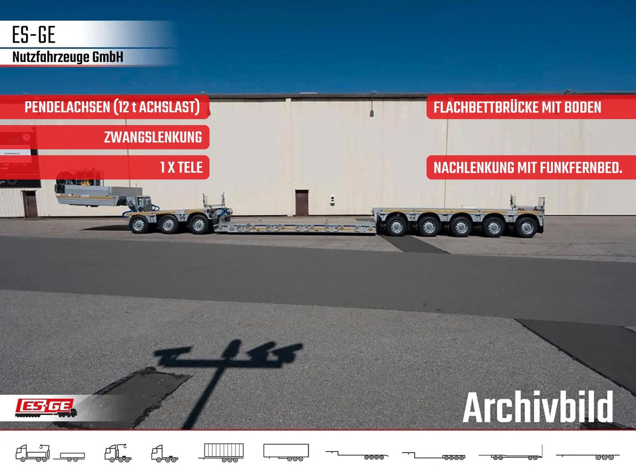 Faymonville MAX Trailer 3+5 Tiefbett Kombination ATX - Semiremorcă transport agabaritic: Foto 1 Faymonville MAX Trailer 3+5 Tiefbett Kombination ATX - Semiremorcă transport agabaritic: Foto 1