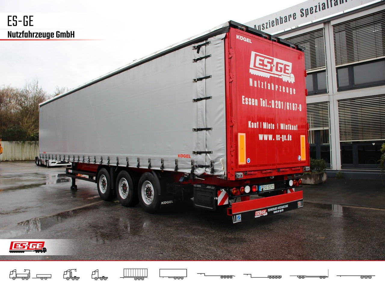 Kögel 3-Achs-Cargo-Coil-Pritschensattelanhänger Kögel 3-Achs-Cargo-Coil-Pritschensattelanhänger - Semiremorcă prelată: Foto 4 Kögel 3-Achs-Cargo-Coil-Pritschensattelanhänger Kögel 3-Achs-Cargo-Coil-Pritschensattelanhänger - Semiremorcă prelată: Foto 4