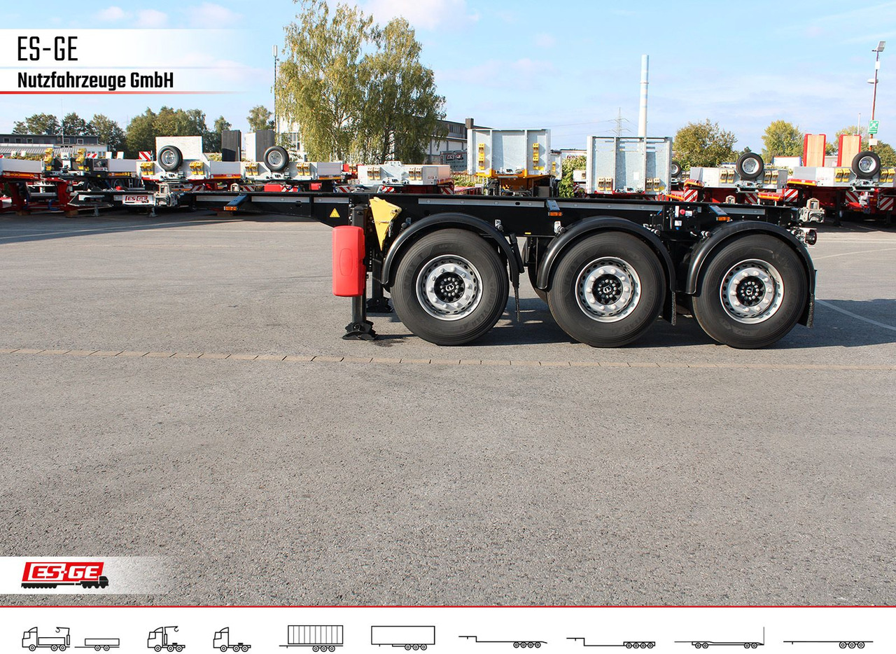 Krone Box Liner 3-Achs-Containerchassis 20' - Semiremorcă transport containere/ Swap body: Foto 3 Krone Box Liner 3-Achs-Containerchassis 20' - Semiremorcă transport containere/ Swap body: Foto 3