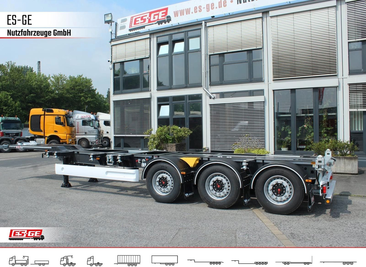 Wielton 3-Achs-Containerchassis - multifunktional - Semiremorcă transport containere/ Swap body: Foto 1 Wielton 3-Achs-Containerchassis - multifunktional - Semiremorcă transport containere/ Swap body: Foto 1