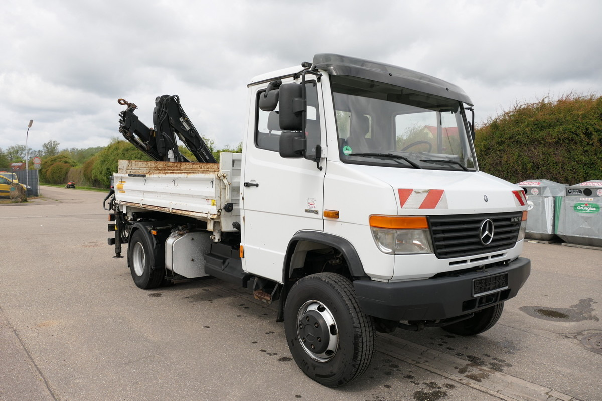MERCEDES-BENZ Vario 816D mit Ladekran 3 Sitzer Standheizung HI - Autoutilitară basculantă: Foto 3 MERCEDES-BENZ Vario 816D mit Ladekran 3 Sitzer Standheizung HI - Autoutilitară basculantă: Foto 3