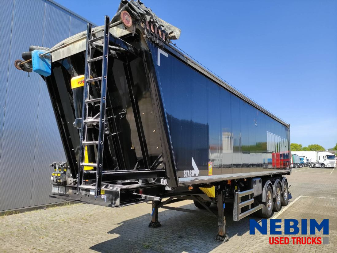 Stas S300CX 48m3 - Full ALU - Teflon Floor Plate - Wate R ClEaner - Semiremorcă basculantă: Foto 1 Stas S300CX 48m3 - Full ALU - Teflon Floor Plate - Wate R ClEaner - Semiremorcă basculantă: Foto 1