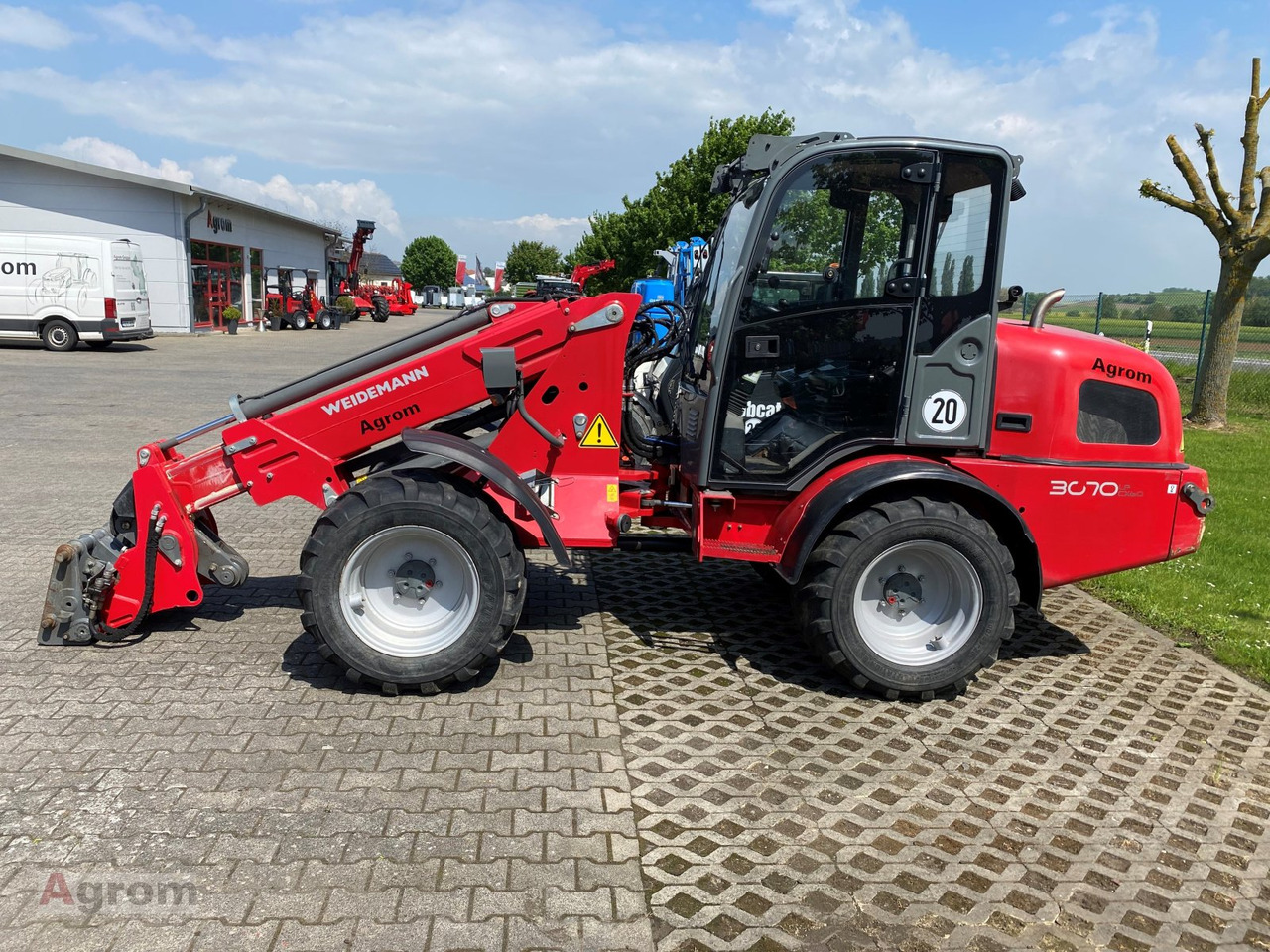 Weidemann 3070 CX60 LP T - Încărcător articulat: Foto 1 Weidemann 3070 CX60 LP T - Încărcător articulat: Foto 1