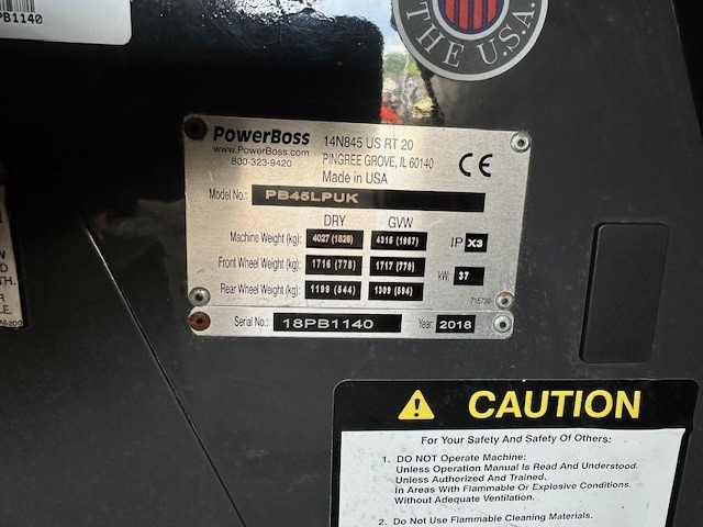 Hako powerboss PB-45-LPUK Naitilus - Mașină de măturat industrială: Foto 2 Hako powerboss PB-45-LPUK Naitilus - Mașină de măturat industrială: Foto 2