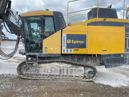 Atlas Copco FlexiROC D60-10LF - Maşină de foraj: Foto 2 Atlas Copco FlexiROC D60-10LF - Maşină de foraj: Foto 2