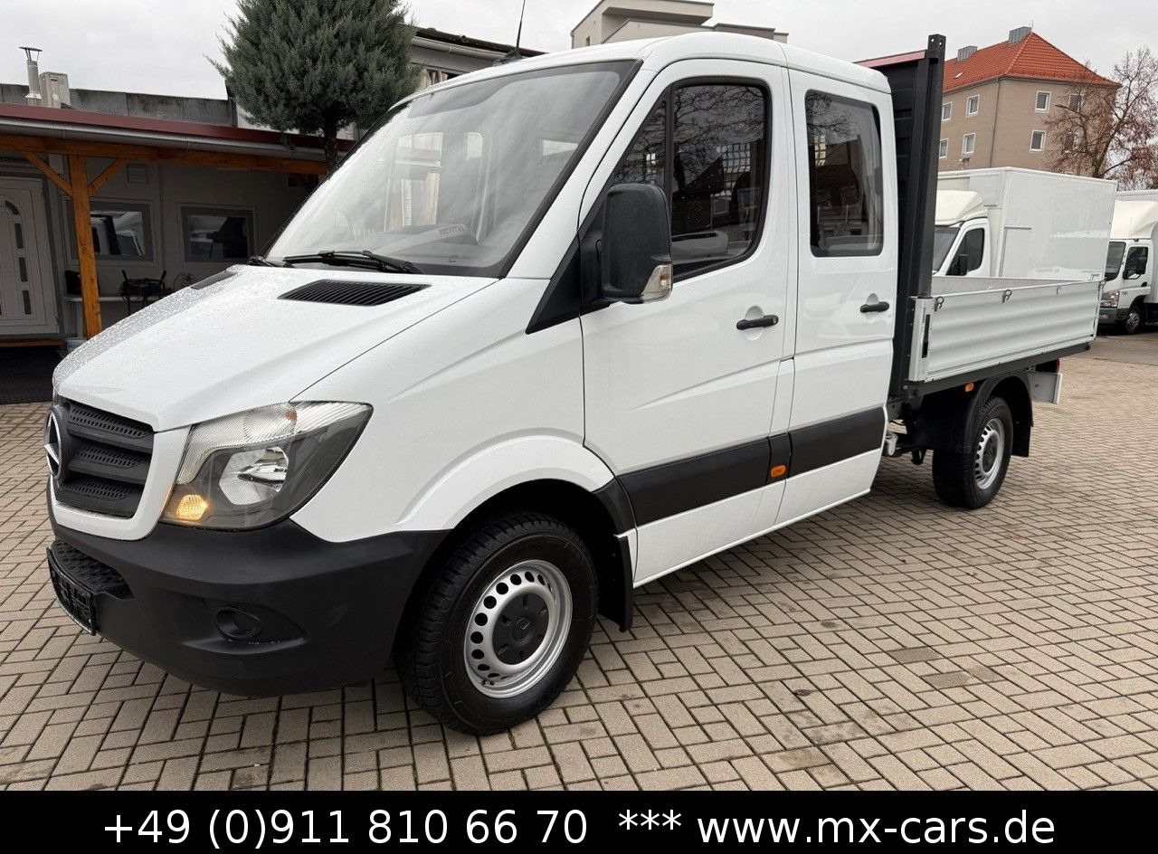 Mercedes-Benz Sprinter 314 CDi Doka Pritsche 6 Sitze Klima - Autoutilitară cu platformă, Autoutilitară cabină dublă: Foto 1 Mercedes-Benz Sprinter 314 CDi Doka Pritsche 6 Sitze Klima - Autoutilitară cu platformă, Autoutilitară cabină dublă: Foto 1