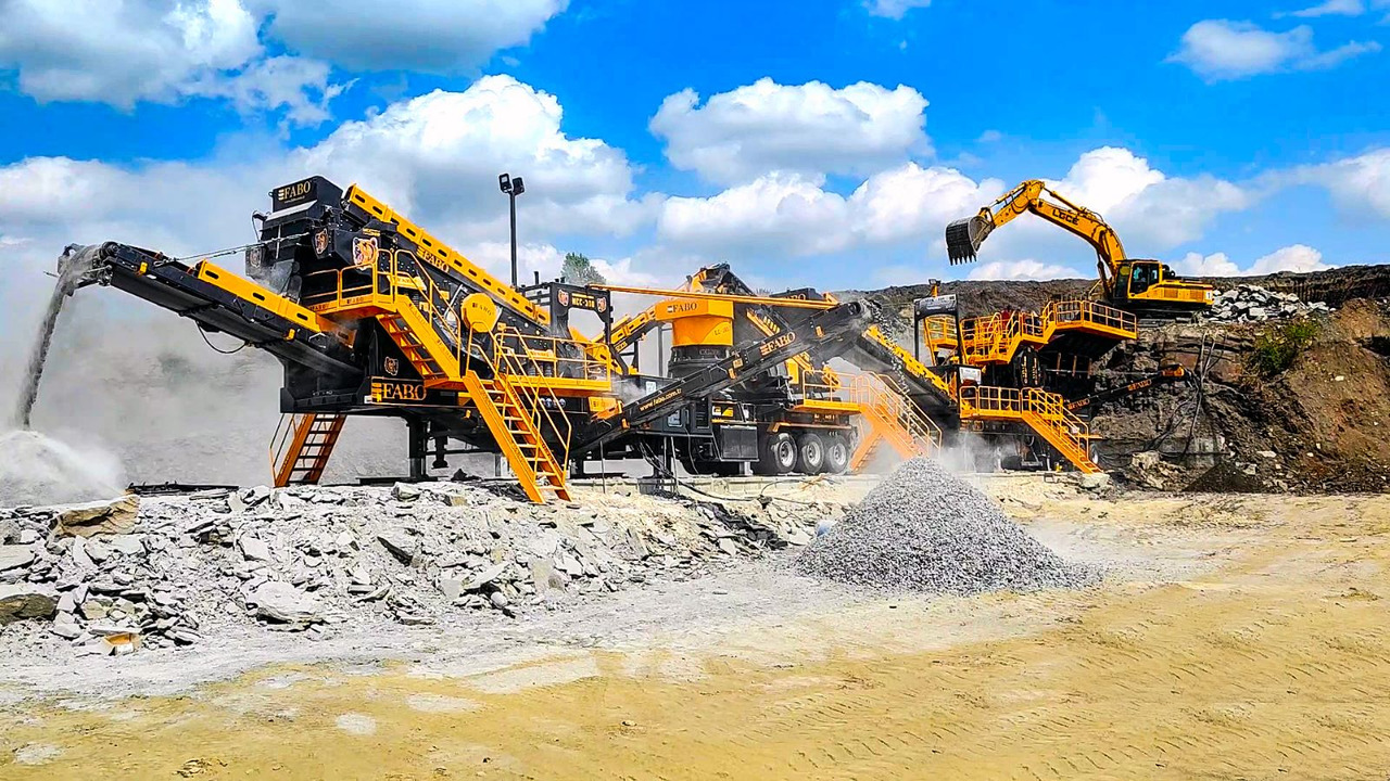FABO Mobile crusher - Concasor: Foto 1 FABO Mobile crusher - Concasor: Foto 1
