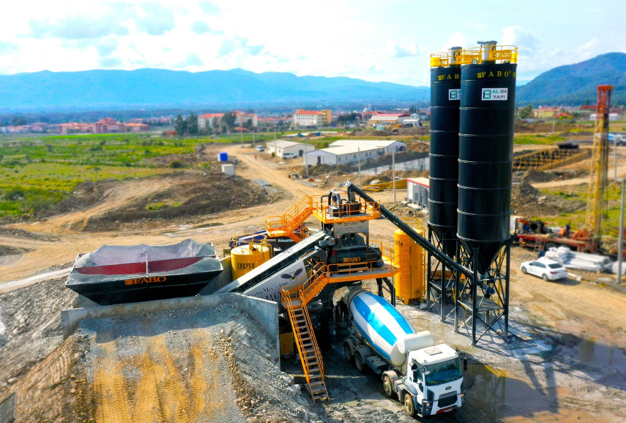 FABO mobile concrete batching plant - Staţie de betoane: Foto 3 FABO mobile concrete batching plant - Staţie de betoane: Foto 3