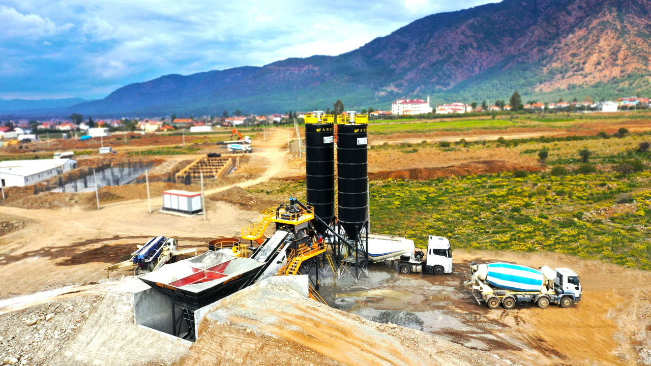 Staţie de betoane nou FABO mobile concrete batching plant: Foto 9 Staţie de betoane nou FABO mobile concrete batching plant: Foto 9