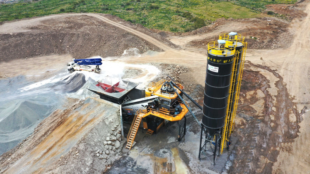 Staţie de betoane nou FABO mobile concrete batching plant: Foto 6 Staţie de betoane nou FABO mobile concrete batching plant: Foto 6