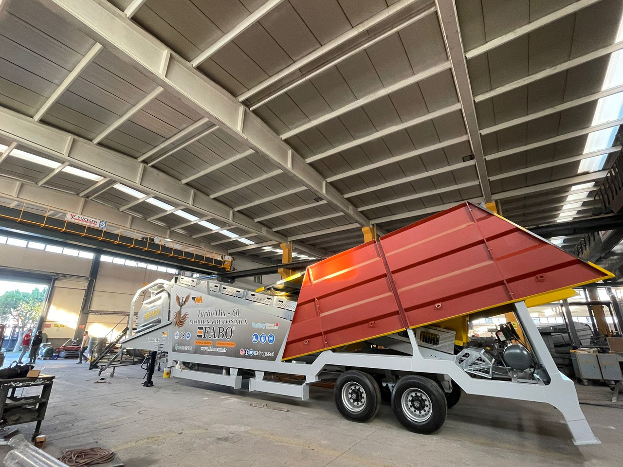 Staţie de betoane nou FABO mobile concrete batching plant: Foto 31 Staţie de betoane nou FABO mobile concrete batching plant: Foto 31