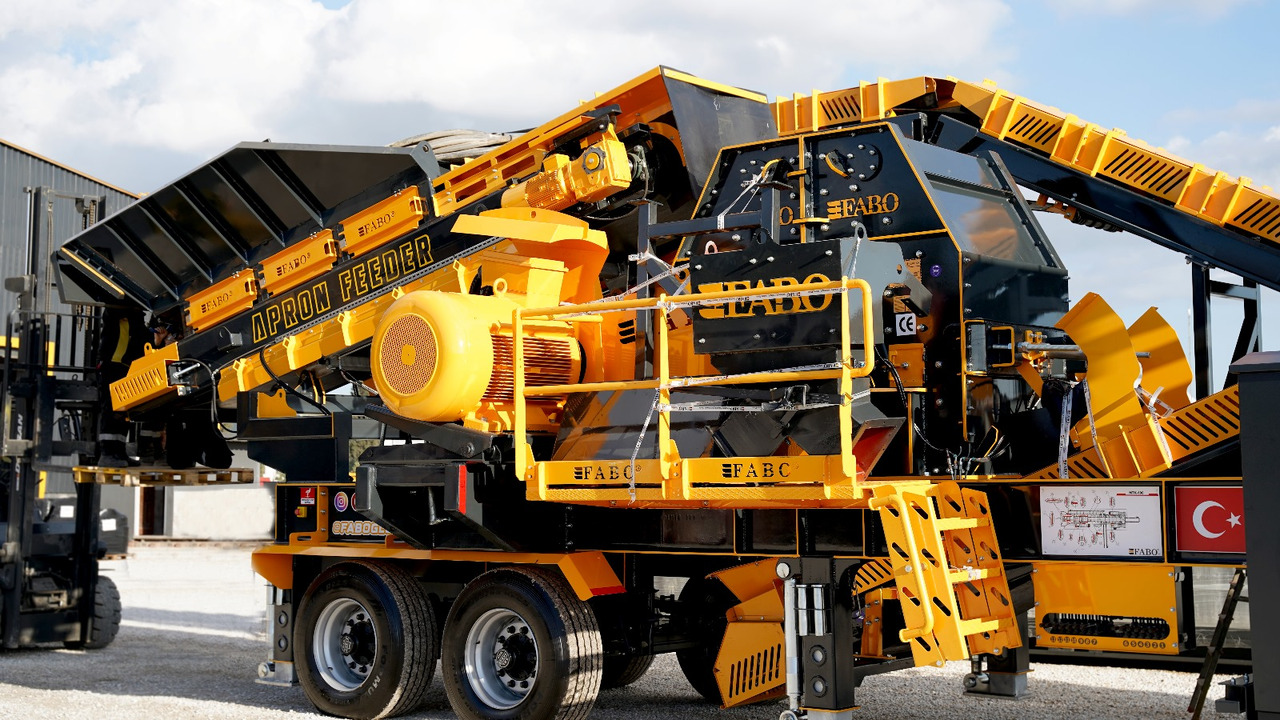 Concasor cu impact nou FABO mobile impact crusher: Foto 8