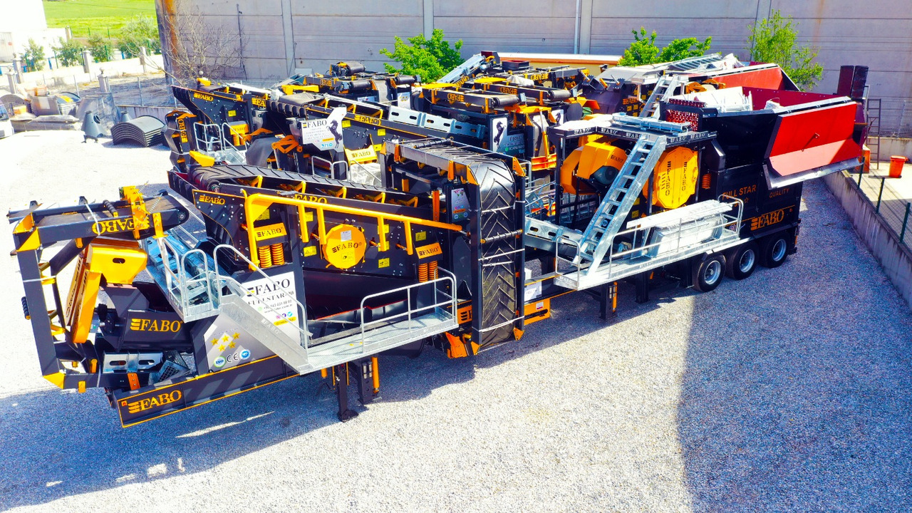 FABO mobile jaw crusher - Concasor cu fălci: Foto 2 FABO mobile jaw crusher - Concasor cu fălci: Foto 2