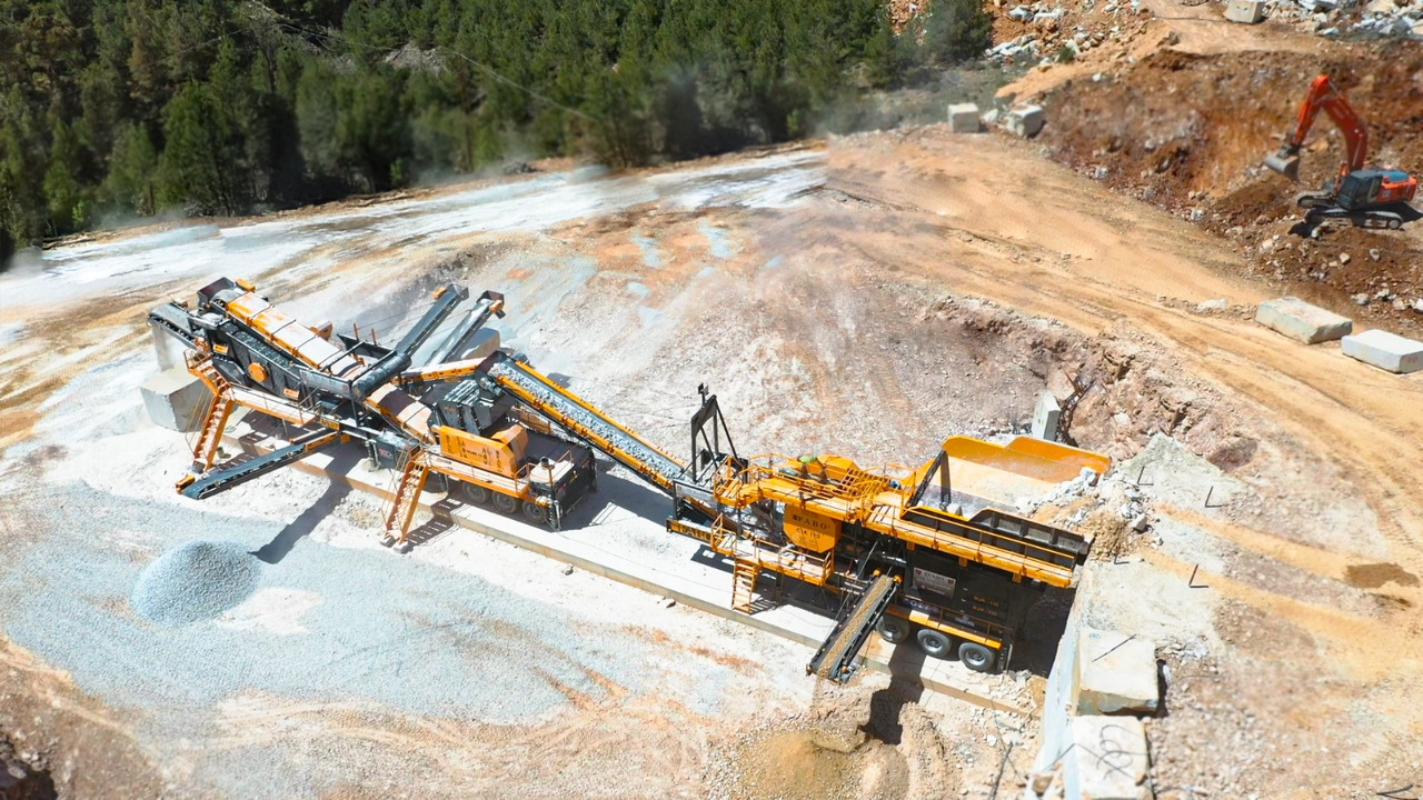 FABO mobile jaw crusher - Concasor cu fălci: Foto 5 FABO mobile jaw crusher - Concasor cu fălci: Foto 5