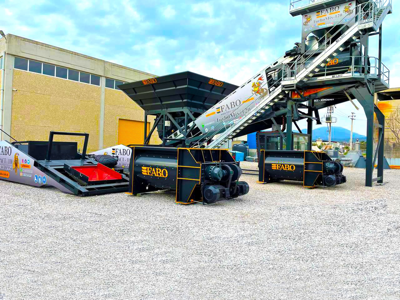 FABO twin shaft mixer - Betoniera: Foto 5 FABO twin shaft mixer - Betoniera: Foto 5