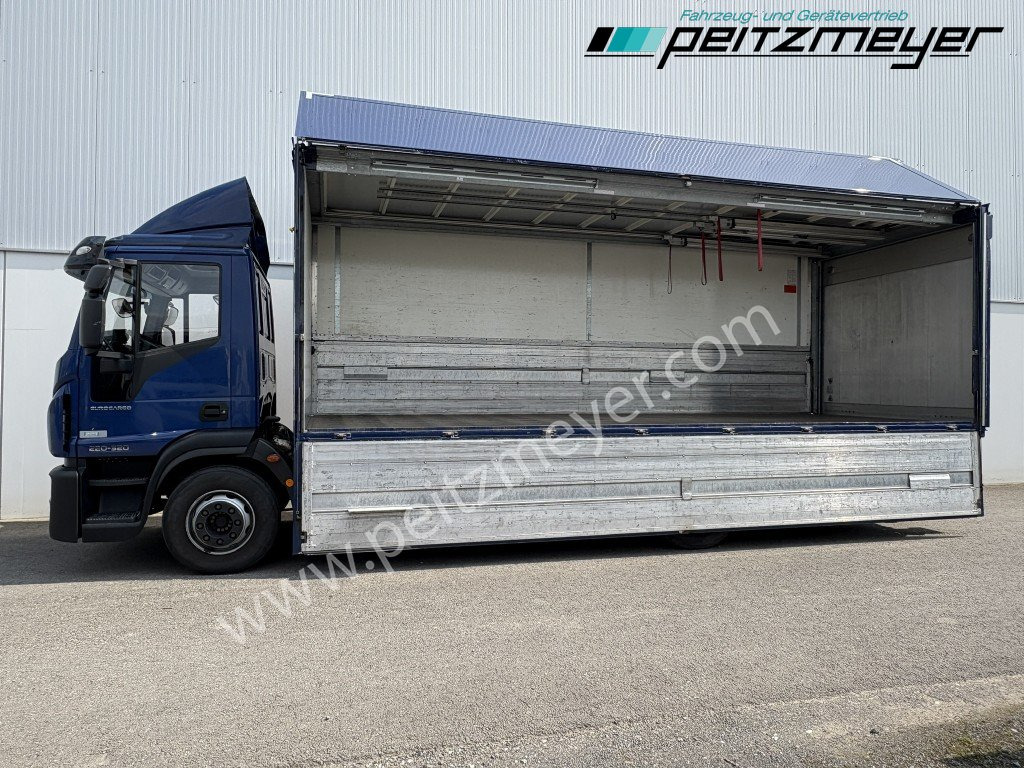 Camion pentru transportul băuturilor Iveco Eurocargo 220E32 6x2, Klima, 2x AHK, LBW, Böse: Foto 19
