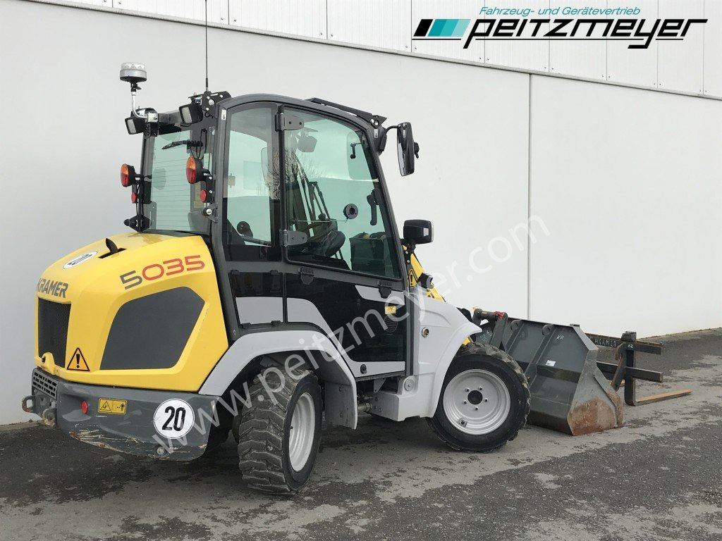 KRAMER RADLADER 5035 / 358 Schaufel+Palettengabel - Încărcător frontal pe pneuri: Foto 4 KRAMER RADLADER 5035 / 358 Schaufel+Palettengabel - Încărcător frontal pe pneuri: Foto 4