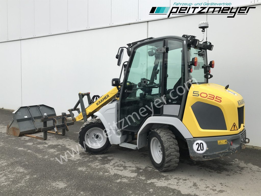 KRAMER RADLADER 5035 / 358 Schaufel+Palettengabel - Încărcător frontal pe pneuri: Foto 3 KRAMER RADLADER 5035 / 358 Schaufel+Palettengabel - Încărcător frontal pe pneuri: Foto 3