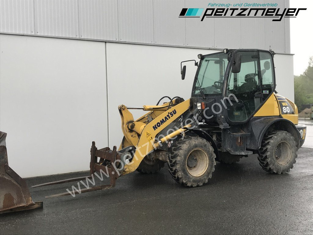 Încărcător frontal pe pneuri Komatsu RADLADER WA 80-6 Palettengabel und Standardschaufel: Foto 23