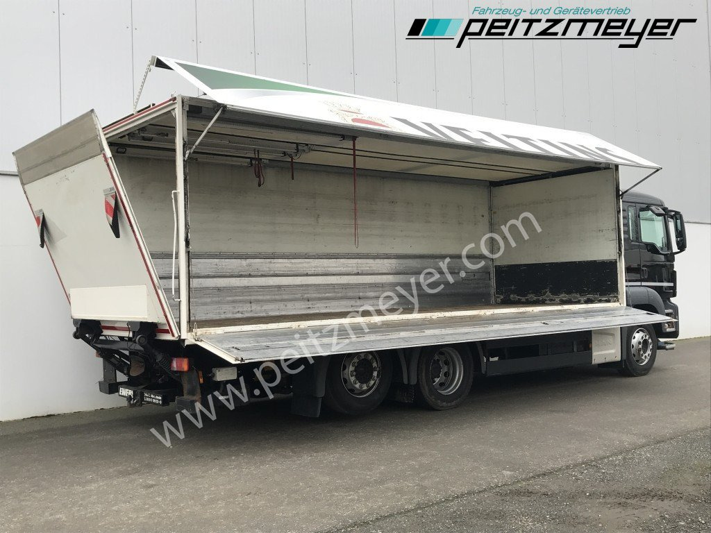 MAN TGS 26.360 FL Ewers Getränke + LBW 2 x AHK, Lenkachse, Kupplung neu - Camion pentru transportul băuturilor: Foto 3 MAN TGS 26.360 FL Ewers Getränke + LBW 2 x AHK, Lenkachse, Kupplung neu - Camion pentru transportul băuturilor: Foto 3