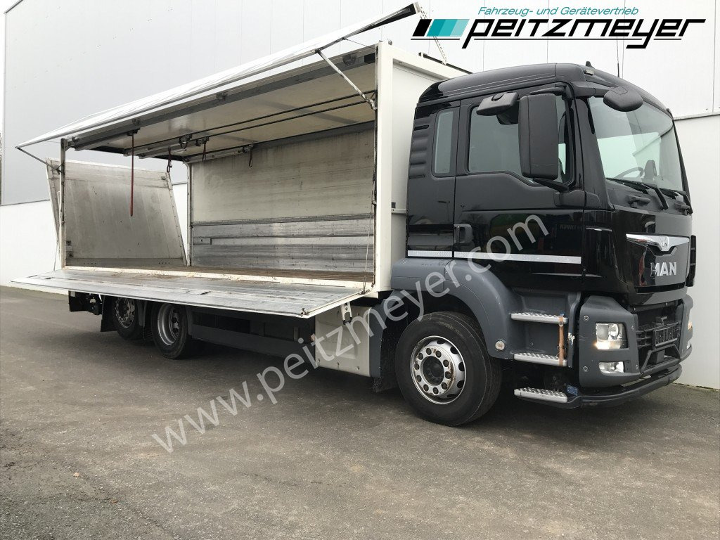 MAN TGS 26.360 FL Ewers Getränke + LBW 2 x AHK, Lenkachse, Kupplung neu - Camion pentru transportul băuturilor: Foto 2 MAN TGS 26.360 FL Ewers Getränke + LBW 2 x AHK, Lenkachse, Kupplung neu - Camion pentru transportul băuturilor: Foto 2