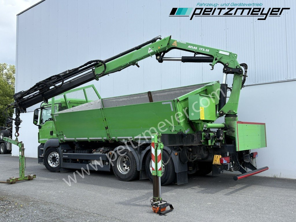 MAN TGS 26.460 FL 6x2 Kipper+Kran+Funk Lenkachse, 2-Seitenkipper, Atlas 172.3 - Camion basculantă, Camion cu macara: Foto 3 MAN TGS 26.460 FL 6x2 Kipper+Kran+Funk Lenkachse, 2-Seitenkipper, Atlas 172.3 - Camion basculantă, Camion cu macara: Foto 3