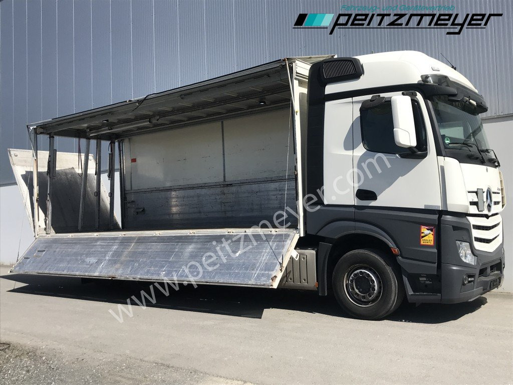 MERCEDES-BENZ Actros 2545 LL Böse Schwenkwand + 2,5 t. LBW BÄR - Camion pentru transportul băuturilor: Foto 2 MERCEDES-BENZ Actros 2545 LL Böse Schwenkwand + 2,5 t. LBW BÄR - Camion pentru transportul băuturilor: Foto 2