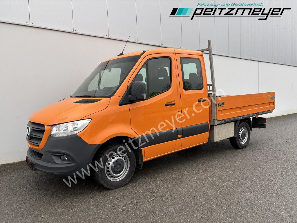 MERCEDES-BENZ Sprinter 314 CDI Doka Pritsche, Klima, Standh., AHK 2,8 t. - Autoutilitară cu platformă, Autoutilitară cabină dublă: Foto 1 MERCEDES-BENZ Sprinter 314 CDI Doka Pritsche, Klima, Standh., AHK 2,8 t. - Autoutilitară cu platformă, Autoutilitară cabină dublă: Foto 1