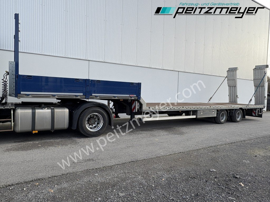 WEKA Tieflader 2-Achs SA-PRIJU-PL-13.46-2x9L mech. Doppelrampen, 1x Lenkachse, verzinkt - Semiremorcă transport agabaritic: Foto 4 WEKA Tieflader 2-Achs SA-PRIJU-PL-13.46-2x9L mech. Doppelrampen, 1x Lenkachse, verzinkt - Semiremorcă transport agabaritic: Foto 4