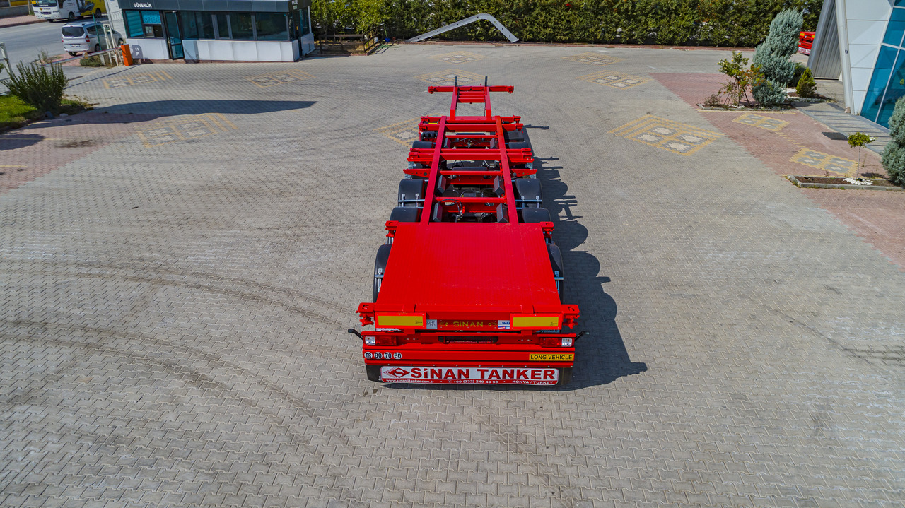 SINAN Container Carrier Transport Semitrailer - Semiremorcă transport containere/ Swap body: Foto 3 SINAN Container Carrier Transport Semitrailer - Semiremorcă transport containere/ Swap body: Foto 3