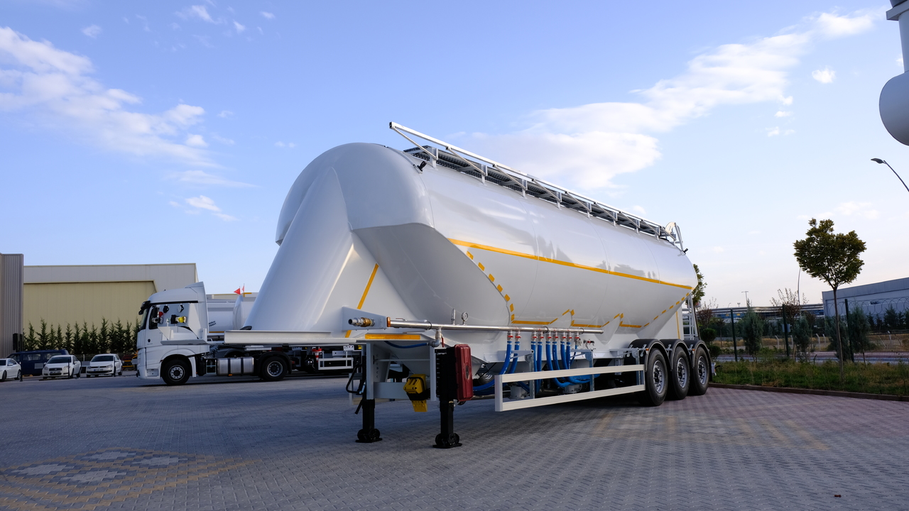 SINAN Flour and Feed W type Silo Bulk Tanker Semitrailer - Semiremorcă siloz: Foto 4 SINAN Flour and Feed W type Silo Bulk Tanker Semitrailer - Semiremorcă siloz: Foto 4