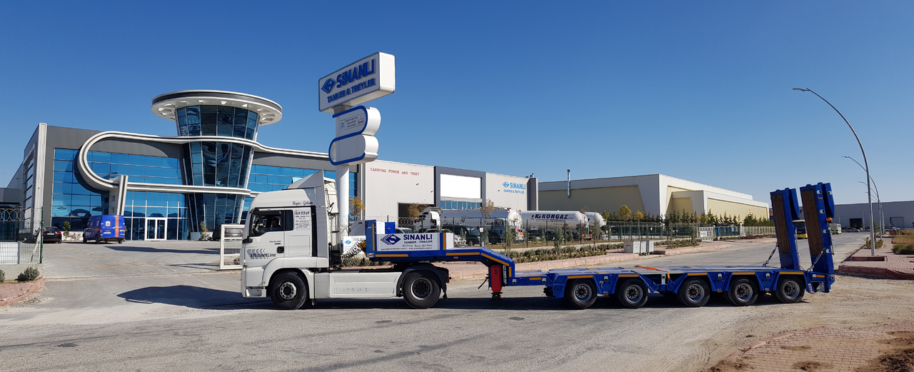 SINAN LOWBED SEMITRAILER - Semiremorcă transport agabaritic: Foto 3 SINAN LOWBED SEMITRAILER - Semiremorcă transport agabaritic: Foto 3