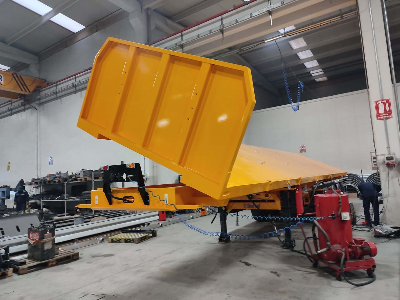 SINAN TANKER-TREYLER FlatBed - Special Platform - Semiremorcă platformă: Foto 2 SINAN TANKER-TREYLER FlatBed - Special Platform - Semiremorcă platformă: Foto 2