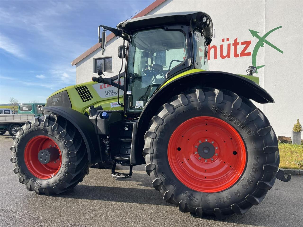CLAAS Axion 870 Cmatic GPS S10 RTK FZW Front-PTO - Tractor agricol: Foto 3 CLAAS Axion 870 Cmatic GPS S10 RTK FZW Front-PTO - Tractor agricol: Foto 3