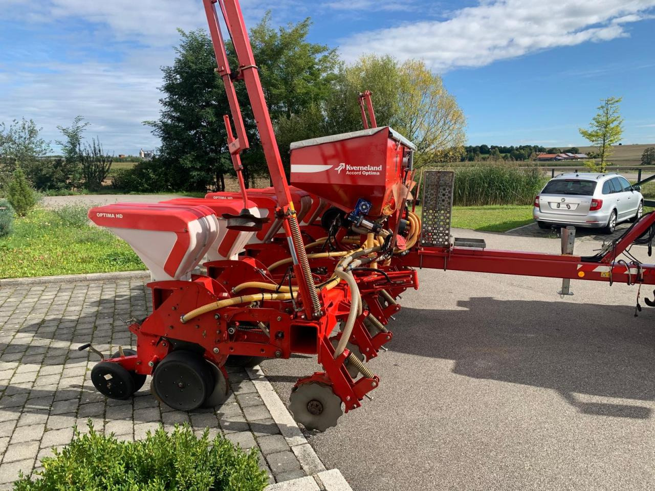 Kverneland Optima HD, mechanischer Antrieb, Reihendüngerstreuer, Visio - Säüberwachung, Baujahr 2007 - Semănătoare de precizie: Foto 5 Kverneland Optima HD, mechanischer Antrieb, Reihendüngerstreuer, Visio - Säüberwachung, Baujahr 2007 - Semănătoare de precizie: Foto 5