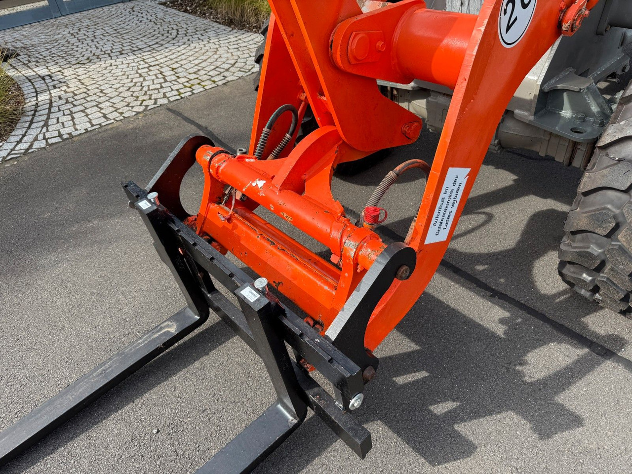 Atlas AR 80 hydr. SW , Palettengabel - Încărcător frontal pe pneuri: Foto 4 Atlas AR 80 hydr. SW , Palettengabel - Încărcător frontal pe pneuri: Foto 4