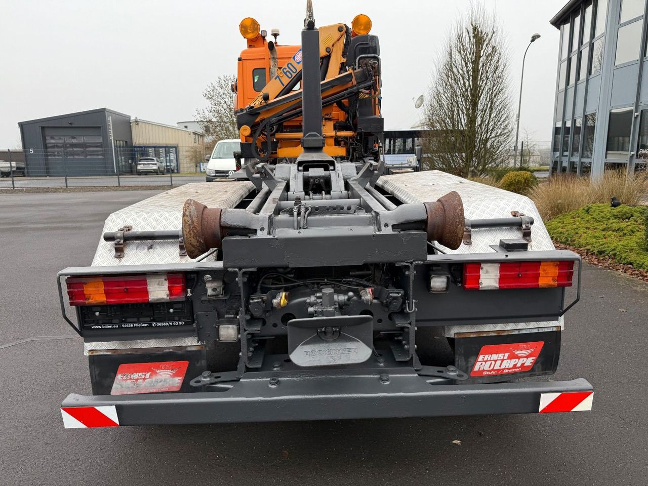 Mercedes-Benz Actros 2632 6x4/2 Meiller + HMF Kran - Camion cu cârlig, Camion cu macara: Foto 5 Mercedes-Benz Actros 2632 6x4/2 Meiller + HMF Kran - Camion cu cârlig, Camion cu macara: Foto 5