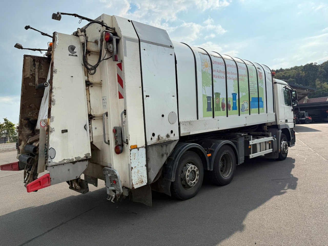 Mercedes-Benz Actros MP3 2532 6x2 Faun Rotorpress 521 - Autogunoiere: Foto 3 Mercedes-Benz Actros MP3 2532 6x2 Faun Rotorpress 521 - Autogunoiere: Foto 3