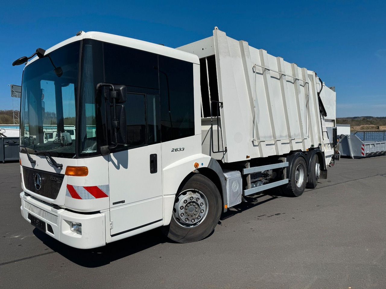 Mercedes-Benz Econic 2633 6x2 Faun Variopress 522 + Zoeller - Autogunoiere: Foto 1 Mercedes-Benz Econic 2633 6x2 Faun Variopress 522 + Zoeller - Autogunoiere: Foto 1