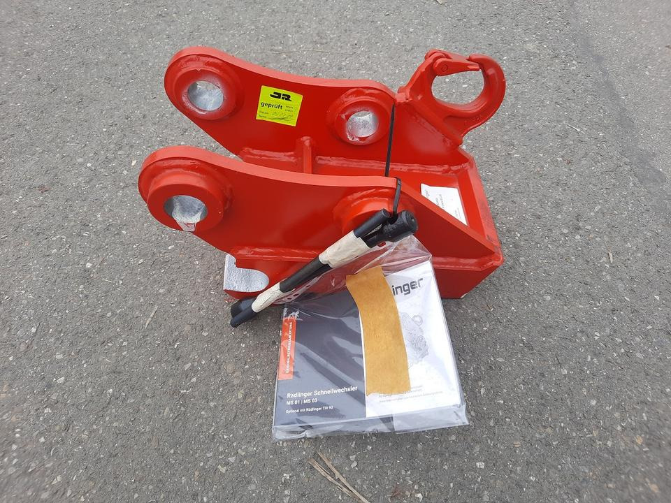 Rädlinger Schnellwechsler MS 03 2 - 6 to Minibagger Volvo Cat - Cuplare rapidă pentru Mini excavator: Foto 3 Rädlinger Schnellwechsler MS 03 2 - 6 to Minibagger Volvo Cat - Cuplare rapidă pentru Mini excavator: Foto 3