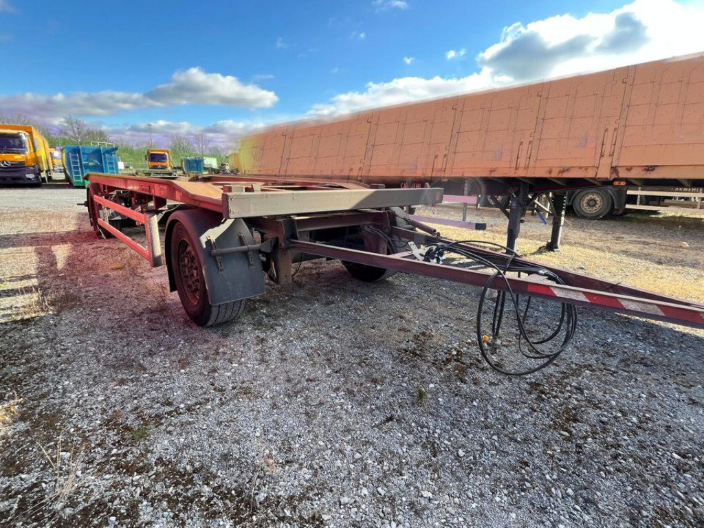 HUEFFERMANN HUEFFERMANN 2-achs Abrollanhänger Containeranhänger HAR 18.70 Außenrollenanhg. - Remorcă abroll/ Skiploader: Foto 2 HUEFFERMANN HUEFFERMANN 2-achs Abrollanhänger Containeranhänger HAR 18.70 Außenrollenanhg. - Remorcă abroll/ Skiploader: Foto 2