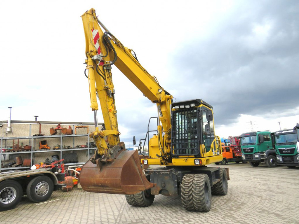 KOMATSU HANOMAG KOMATSU HANOMAG Mobilbagger Bagger PW 148 - 8 6.824h Deutsch top - Excavator pe roţi: Foto 3 KOMATSU HANOMAG KOMATSU HANOMAG Mobilbagger Bagger PW 148 - 8 6.824h Deutsch top - Excavator pe roţi: Foto 3