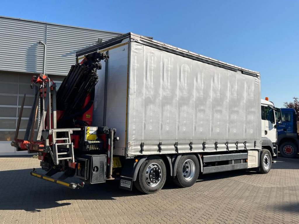 MAN MAN TG-S Pritsche Heckkran 26.400 6x2-2 BL 5xhydr.Ausschub, Funk - Camion cu prelată, Camion cu macara: Foto 4 MAN MAN TG-S Pritsche Heckkran 26.400 6x2-2 BL 5xhydr.Ausschub, Funk - Camion cu prelată, Camion cu macara: Foto 4