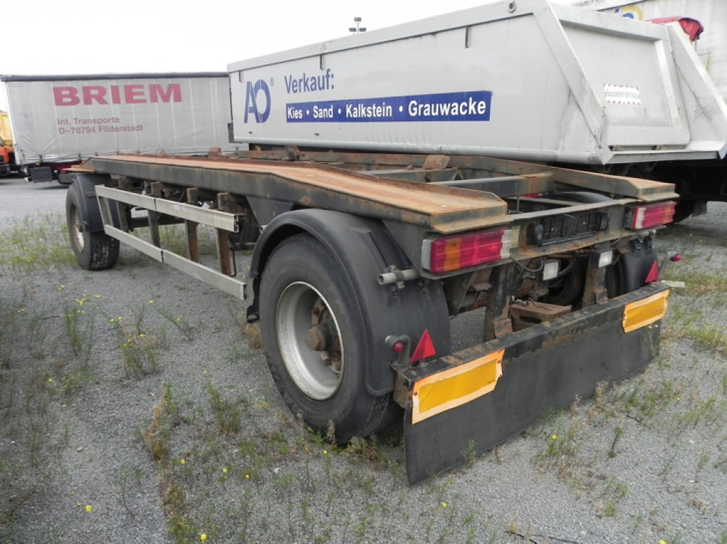 MEINDL MEINDL Abrollanhänger Containeranhänger AR 18 - Remorcă abroll/ Skiploader: Foto 2 MEINDL MEINDL Abrollanhänger Containeranhänger AR 18 - Remorcă abroll/ Skiploader: Foto 2